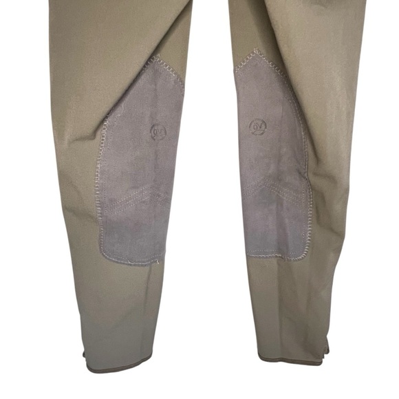 Ovation Knee Patch Riding Breeches Tan Size 26R - Picture 8 of 13